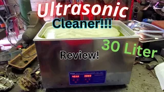 Vevor.com 30 Liter Ultrasonic Cleaner Review