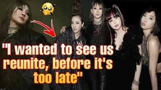 CL wrote a heartfelt message and shared the reason why 2ne1 reunited at Coachella! #2ne1Coachella