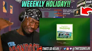 thatssokelvii react to weeekly - Play Game : Holiday FULL ALBUM **new stans were made today!!**