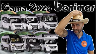 🎥 VLOG 🚍 Gama 2024 BENIMAR 👉🏻 Camper Benivan y Autocaravanas Yrteo Tessoro Sport Mileo Amphitryon