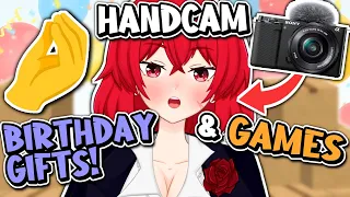 Opening My Birthday Gifts w/ HANDCAM! + Games With Chat【VTuber】🔴LIVE First Stream of 2024