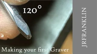 Making your first graver : Hand Engraving Lesson