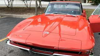 Clean 65 Vette 4 on the floor mostly or all original #classiccar #corvette #chevy