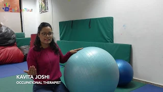 7 ways to use Therapy Ball with Children at Home