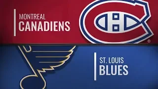 Montreal Canadiens vs St. Louis Blues | Jan.10, 2019 NHL | Game Highlights | Обзор матча