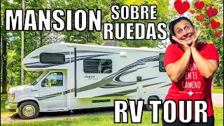 🚐 MOTORHOME de LUJO 2022 ❤ VAN TOUR 👉 RV Greyhawk JK clase C 😍 Casa Rodante para 8 personas