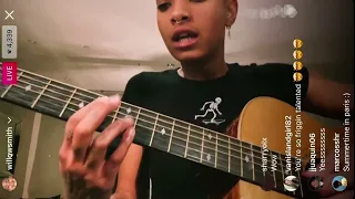 Willow Smith- Female Energy Part 2 Live on Instagram 01-17-2022