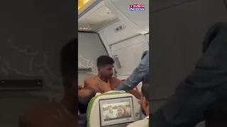 Mid-Air Brawl On Biman Bangladesh Flight, Shirtless Man Punches Co-passenger #shorts #shortvideo
