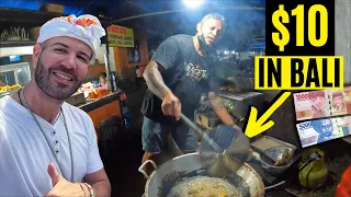 What Can $10 Get You in Bali? (2023) 🇮🇩 Indonesian Street Food Challenge