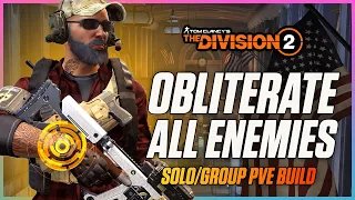 THIS BUILD IS A MONSTER! Ninjabike SOLO GROUP PVE BUILD - The Division 2 Striker Run & Gun