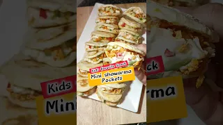 Mini Chicken Pockets Recipe|No Oven|Pocket Shawarma Homemade#shorts#pakistanifood