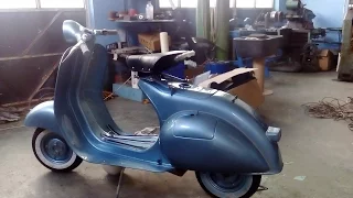 Vespa VB1 1958 Restoration Project