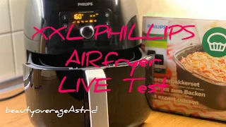 PHILIPS Airfryer Premium XXL | Heißluftfritteuse | Live | #airfreyer | beautyoverageAstrid