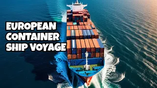 Experience Life Aboard a Container Ship in Europe