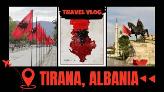 Walking Tour Exploring Tirana, Capital City of Albania. Is it worth visiting? [Travel Vlog]