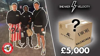 MATCHDAY DROP OFF TO BRENTFORD FC | £5,000 DESIGNER UNBOXING! | DAY IN THE LIFE | EP.8