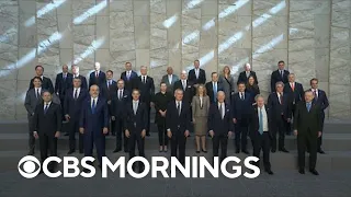 Biden meets with world leaders in Belgium for emergency NATO summit