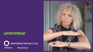 IWD 2020 - Jennifer Morgan, Greenpeace International