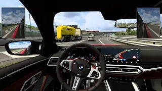 BMW_M3_G80_Touring_2023 - Euro Truck Simulator 2 [Steering Wheel Gameplay]