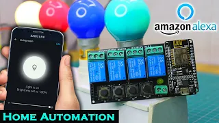 ESP8266 Alexa Home Automation using Sinric