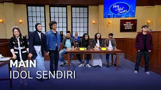 SALMA SALSABIL MEMUKAI JURI MAIN IDOL SENDIRI (1/3) MAIN HAKIM SENDIRI