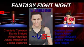 Women's Undisputed Boxing Fight Night