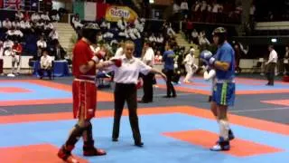 EC WAKO Bucharest, 1/2 finale kick light -89kg Dejan Vajs(SLO) vs Cyprian Grzeda(POL)