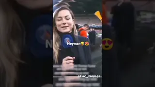 😅🔥Neymar with reporter have fun 😂#shorts