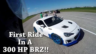 First Drive In A 300HP BRZ!!
