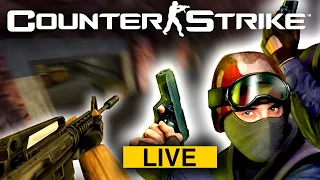 COUNTER-STRIKE 1.6 IN 2024 - CUSTOM MAPS? - LIVE