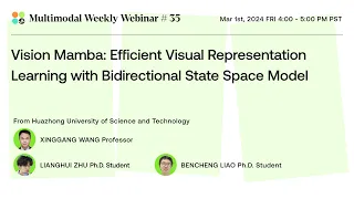 Vision Mamba | Multimodal Weekly 35