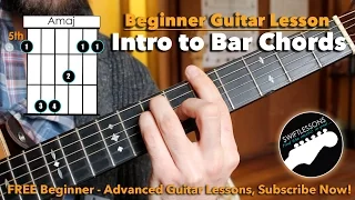 How to REALLY Play Bar Chords - A Beginner Guitar Tutorial