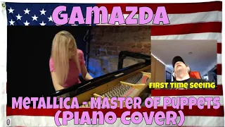 Gamazda - Metallica - Master of Puppets (Piano Cover) - First Time Seeing Reaction and OMFG!!!