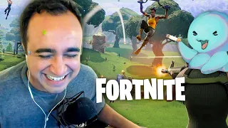 Squeex and Chiblee chase a Victory Royal in Fortnite!