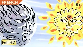 Wind and the Sun : Learn French with Subtitles - Story for Children "BookBox.com"