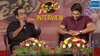 Sarrainodu Funny Interview About Movie Success | Brahmanandam, Allu Arjun, Boyapati | TFPC