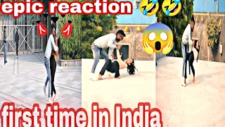 Accidentally Hugging prank 😍On cute  girl||Epic Reaction||pavan yadav