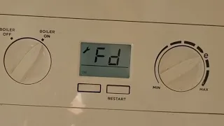 Fault finding- ideal logic boiler with FD- error code on display.