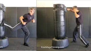 Krav Maga - Side or Back Kick/Hammerfist (Common Mistakes to Avoid)