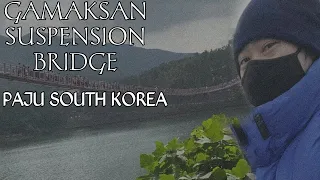 GAMAKSAN SUSPENSION BRIDGE PAJU SOUTH KOREA