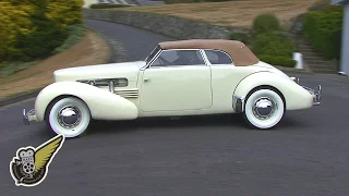 1936 Cord 810 Phaeton Convertible - Driving By