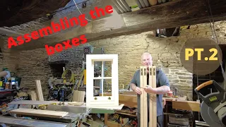 No 39. How to make box sash windows in oak PT 2
