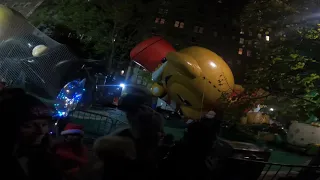 Thanksgiving Day Parade Balloon Inflation