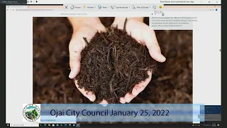 January 25, 2022 Ojai City Council Meeting