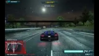 NFS Most Wanted '12 Koenigsegg Agera R 452 км/ч Top Speed (Max Speed)