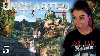 Epic Scenery, Girl Fight & SAM!!!! - Uncharted: Lost Legacy Pt5 - Blind Playthrough