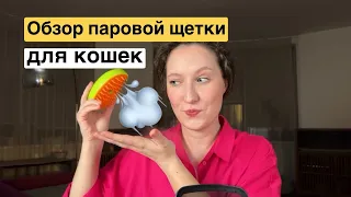 Обзор паровой щетки для вычесывания кота