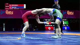 4405 (5)A.BURUIAN (MDA) -  M.BILAL (PAK) * Q/L FS  57 kg