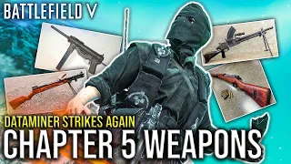 CHAPTER 5 WEAPONS - Grease Gun & MORE | BATTLEFIELD V