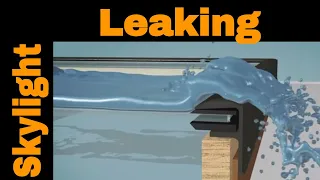 Skylight leaking on flat roof explained